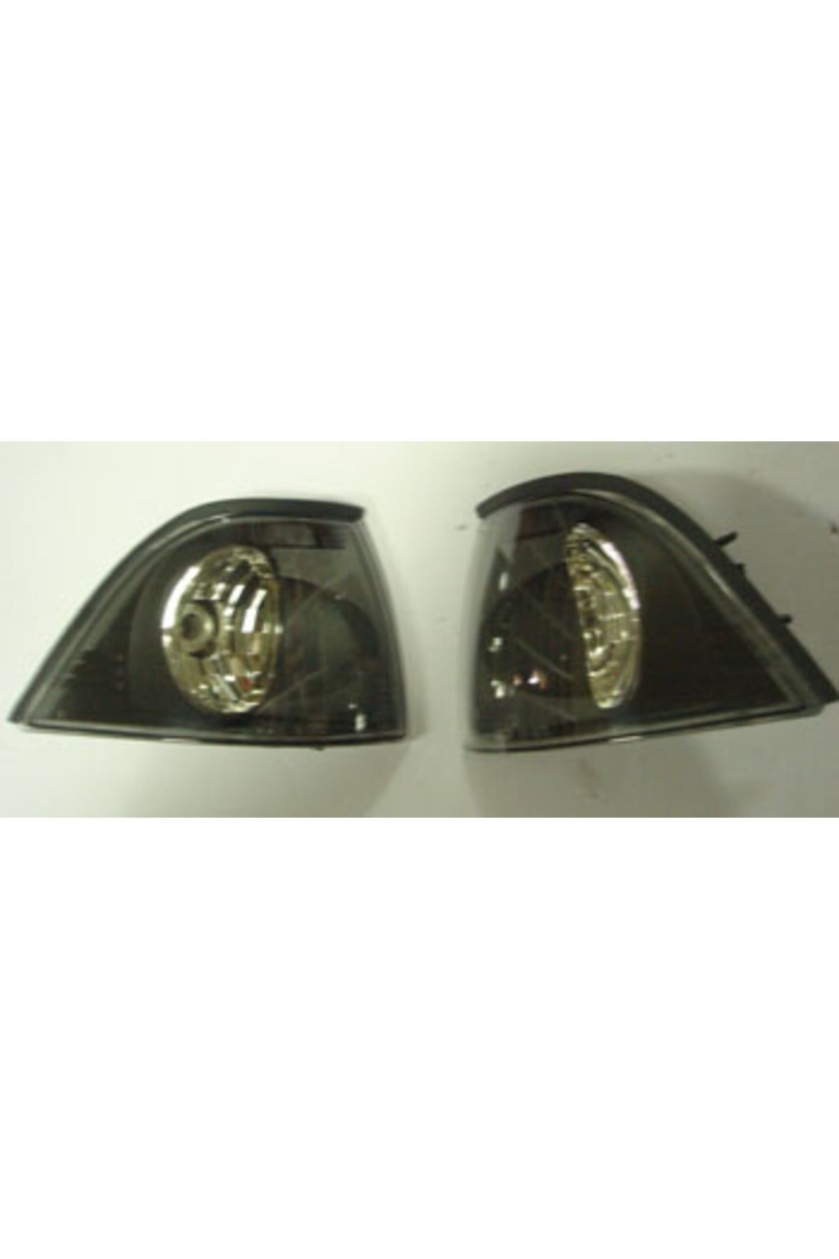 Bmw 3 Seri E36 Coupe 91/98 Modifiye Ön Sinyal Siyah Sağ/sol Set 2 Parça (Tyc)