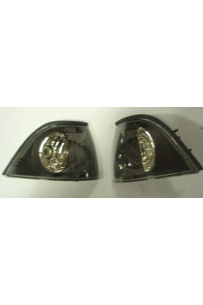 Bmw 3 Seri E36 Coupe 91/98 Modifiye Ön Sinyal Siyah Sağ/sol Set 2 Parça (Tyc)