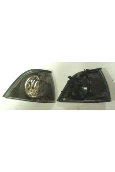 Bmw 3 Seri E36 Coupe 91/98 Modifiye Ön Sinyal Siyah Sağ/sol Set 2 Parça (Tyc)