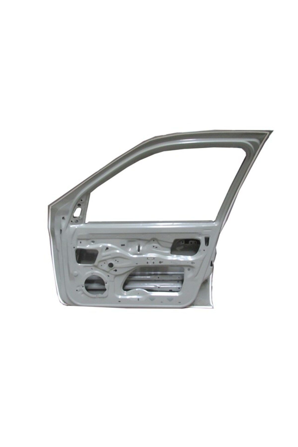 Renault Clio 2 Sd 98/01 Ön Kapı Komple Sağ Band Delikli/gri Boyalı (İceli/çekomastikli)(tw)