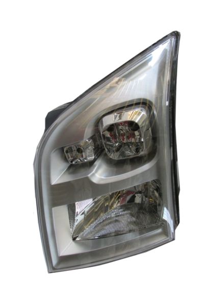 Ford Transit V347 07/13 Far Lambası Sol Elektrikli/manuel Gri 7 Fişli (H4)(ayfar)