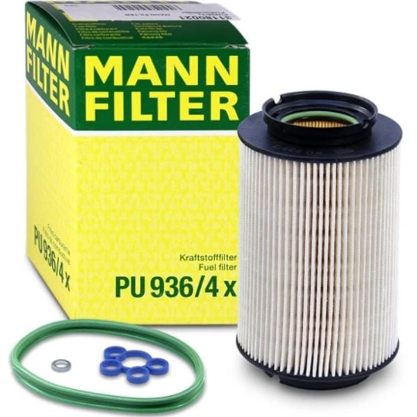 Mann PU936/4X Yakıt Filtresi VW Golf (2004-2012) VW Jetta (2006-2011) VW Passat (2006-2010) VW Touran (2003-2015) VW Tiguan (2007-2016)