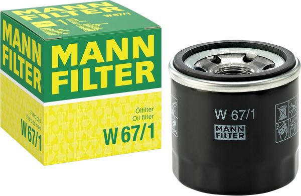 Mann W67/1 Yağ Filtresi Megane 3 - Clio 3 - Atos OEM 152008AA020