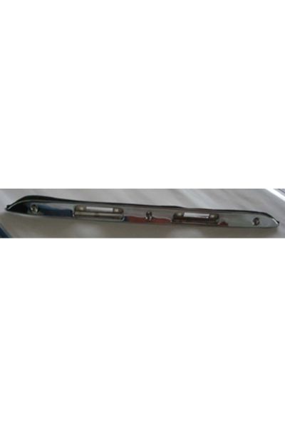 E Class- W124- 85/93; Arka Plaka Lamba Çıtası Nikelajlı (TW)