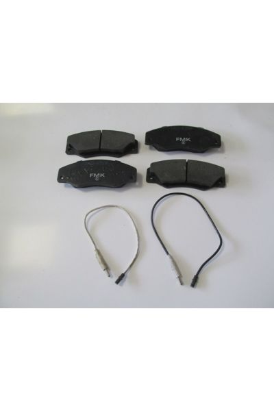 Renault R21- Concorde/manager- 89/96; Ön Fren Balatası (2KABLOLU)(DİSK) (123X48,5X16) 7701202481