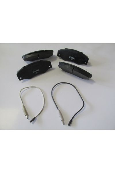Renault R21- Concorde/manager- 89/96; Ön Fren Balatası (2KABLOLU)(DİSK) (123X48,5X16) 7701202481