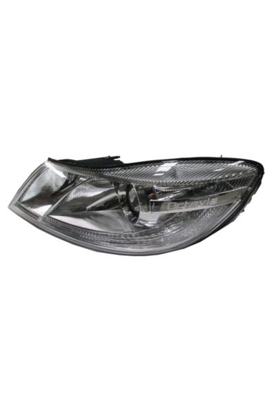 Skoda Octavia- 10/12; Far Lambası Sol Elektrikli/motorlu/mercekli (H7/H1)(EUROLAMP)