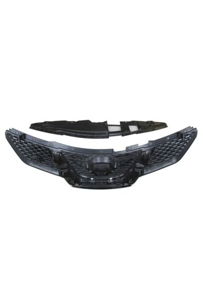 Nissan Qashqai J11 14/16 Ön Panjur Nikelaj Çıtalı (Kamera Delikli) (Tw)