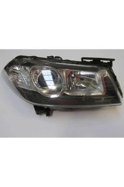 Renault Megane-2-07/09; Uyumlu Far Lambası Sağ Elektrikli/motorsuz Siyah 5 Fiş Mercekli Makyajlı