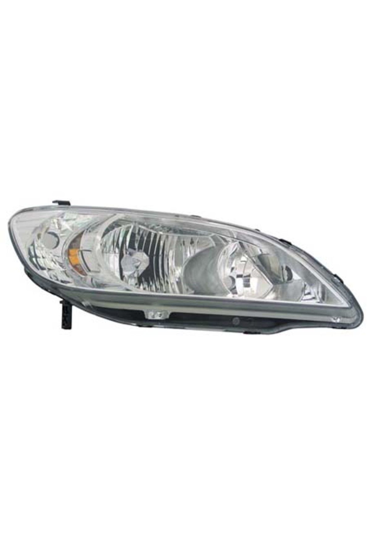Honda Civic Sd 04/05 Far Lambası Sol Manuel (Sinyali Sarı)(camı Setli) (Park Lamba Deliksiz)