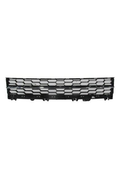 Skoda Superb- 19/24; Ön Tampon Panjuru Orta Siyah (NİKELAJ ÇITALI) 3v0853677a