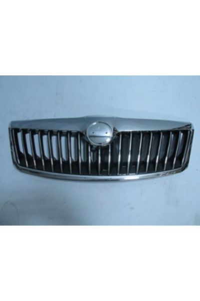 Skoda Octavia 10/12 Ön Panjur (Nikelaj Çerçeveli/iç Petekleri Siyah/nikelajlı) (Twy)