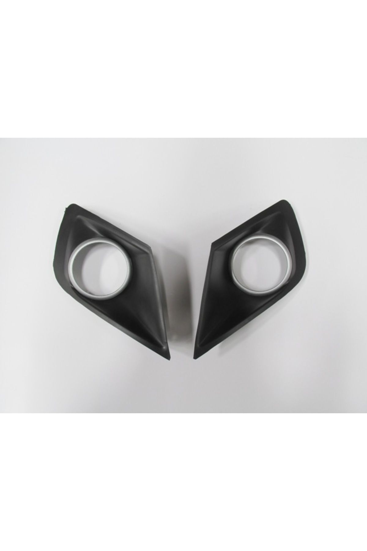 Peugeot 207- 09/12; Sis Lamba Kapağı Sağ/sol Set (2 PARÇA) Sis Delikli Çerçevesi Gri 7452.zz