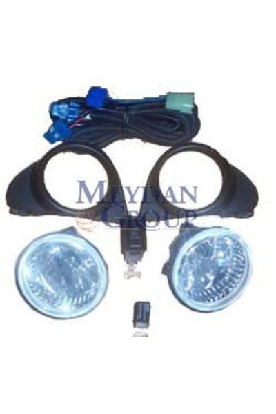 Toyota Yarıs-00/02;sis Lambası Sağ/sol Set 2 Parça Yuvarlak Çerçeve/role/düğme 81210-06070