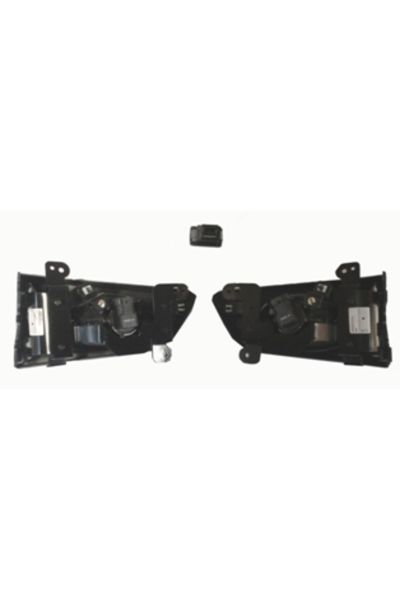 Honda Jazz 09/11 Sis Lambası Oval Tip Sağ/sol Set 2 Parça (Tesisat/çerçeve/düğmesi İle)famella