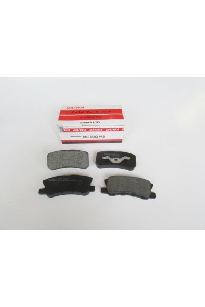 Citroen C4 Cactus 14/17 Arka Fren Balatası 1,6/1,8 (Disk)(111.2x39x15/91