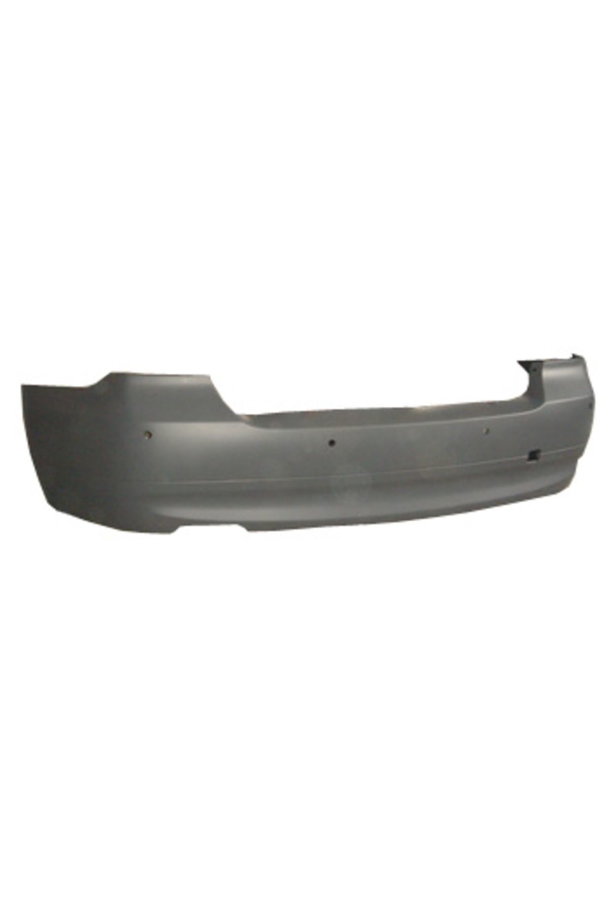 Bmw 3 Seri E90 05/09 Arka Tampon (Sensör Delikli Koyu Gri Tw)
