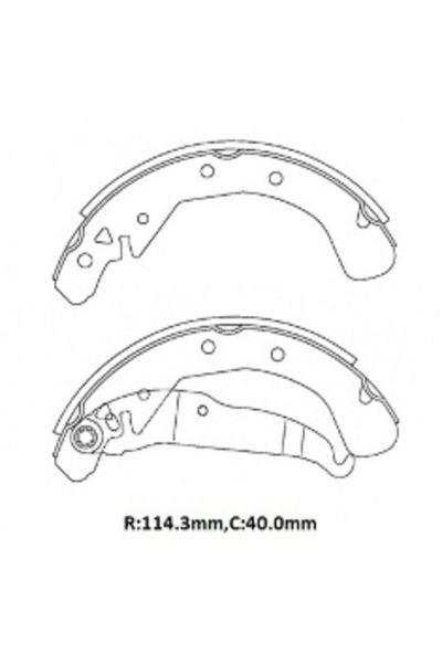 Opel Astra G Sd/hb 99/09 Arka Fren Pabucu 1