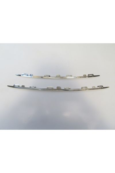 Peugeot 308 14/15 Ön Panjur Çıtası Set 2 Parça Üst/alt Nikelajlı (Allure Model) (Tw)