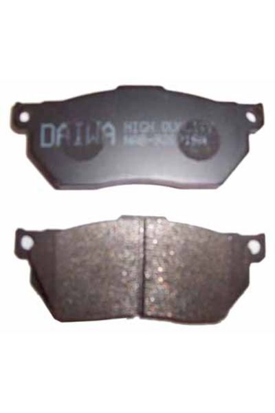Honda Civic Sd/hb 92/95 Ön Fren Balatası Düz Tip (Disk) (115,9x45,2x15)(daıwa)