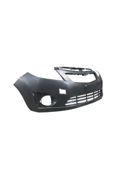 Chevrolet Spark 12/12 Ön Tampon Siyah (Sis/panjur Delikli Fpı)