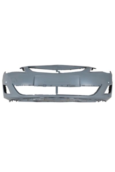 Opel Astra J Sd/hb 10/12 Ön Tampon Gri (Astarlı Far Yıkamasız/sensör Delikli) (Eurobump)