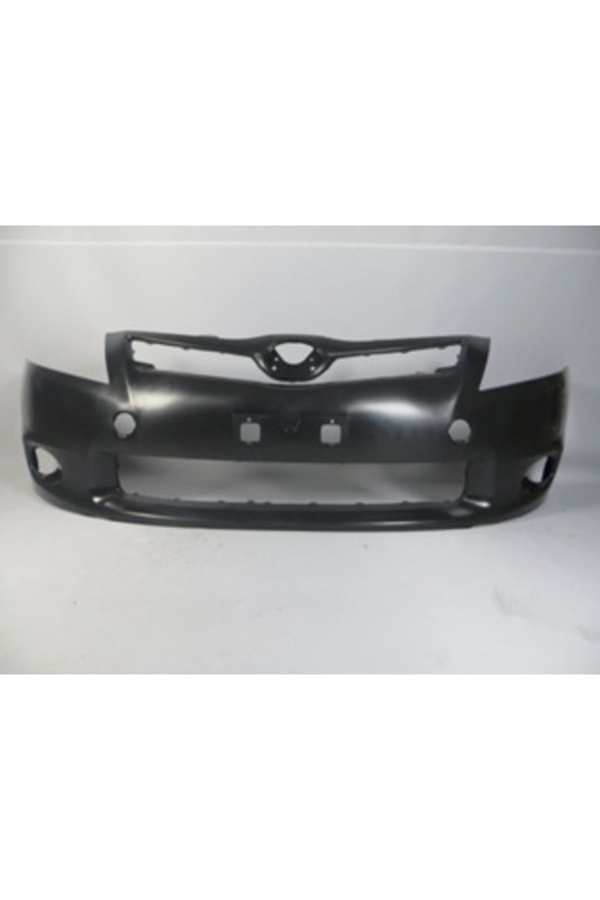 Toyota Auris 11/12 Ön Tampon Koyu Gri (Çeki Demiri Delikli/sis Delikli) (Tüv) (Tyg)