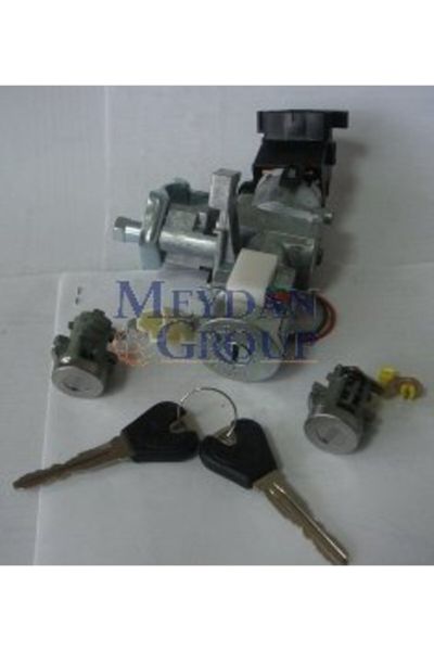 Mazda 323- Ilıa- 95/97; Kontak Kilit Seti (2Lİ SET) (KONTAK/KAPI) (TERMİKLİ) (TW) 963015f110