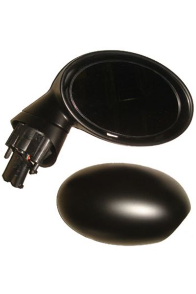 Mini Cooper 02/07 Kapı Aynası Sol Elektrikli Katlamasız 5pinli Siyah (Polyway)