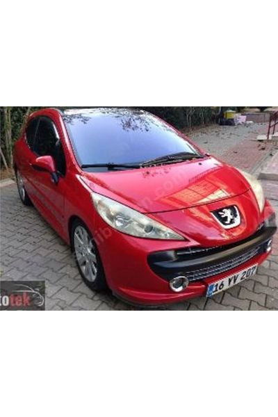 Peugeot 207- 06/09 Ön Tampon Panjuru Üst Siyah (ızgara) (out Door Tipi) (tw) 7414.qc