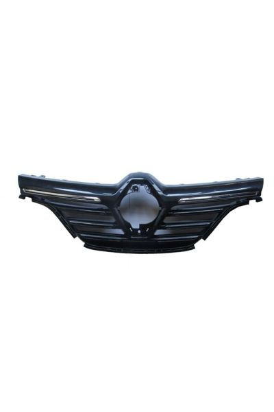 Renault Megane- 4- Sd/hb- 16/20; Ön Panjur Siyah 2 Nikelaj Çıtalı (EUROBUMP) 622562805r