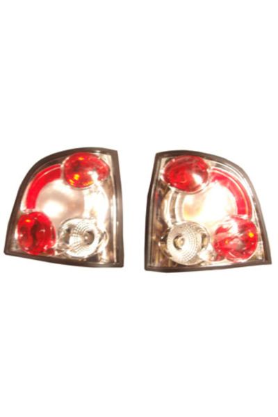 Volkswagen Polo- 5- 02/05; Modifiye Stop Lambasi Sağ/sol Set 2 Parça Nikelajli/kirmizi/beyaz (ty