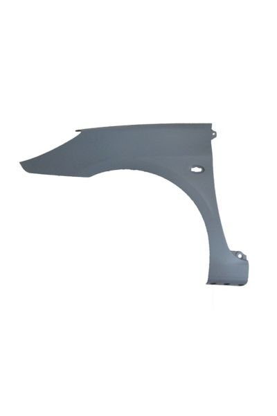 Peugeot 307 06/08 Ön Çamurluk Delikli Sol Astarlı Gri Plastik (Tyg)
