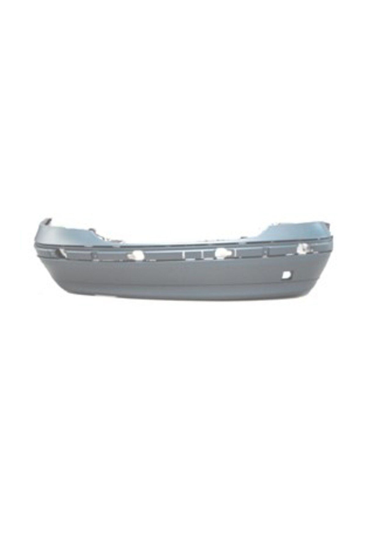 Mercedes C Class W203 05/07 Arka Tampon Koyu Gri (Bant/sensör Delikli Tw)