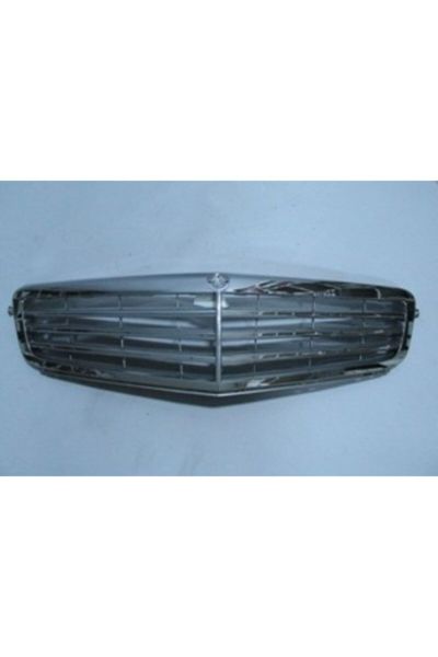 C Class- W204- 07/11; Ön Panjur Gümüş Gri (NİKELAJ ÇERÇEVELİ) Elegance (TW)
