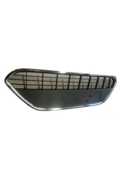 Ford Focus- Sd/hb- 08/11; Ön Tampon Panjuru Siyah Plakalık Plastiği)(NİKELAJ KAPLAMALI) 8m5117b968be