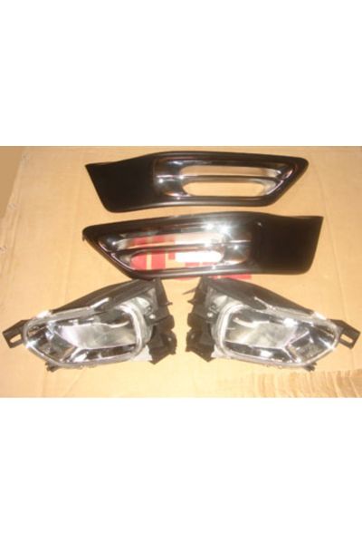 Honda Crv 02/04 Sis Lambası Sağ/sol Set 2 Parça Oval(kapağı/panjuru/role/tesisat/düğme)(esuse)