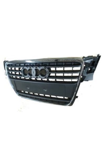 Parça A.AUDI A4- 08/12; ÖN PANJUR KOYU GRİ (NİKELAJ ÇERÇEVELİ/SENSÖR DELİKSİZ) (TÜV)(TYG)