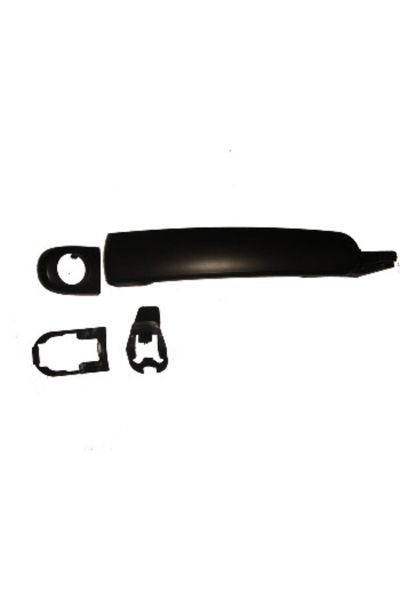 Volkswagen Bora 99/05 Ön Kapı Dış Açma Kolu Sol Siyah (Boyanır Tip) (Hushan)