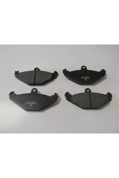 Renault Safrane 92/96 Arka Fren Balatası (Kablosuz)(disk) (125,8x58,5x14,8) (Fmk)