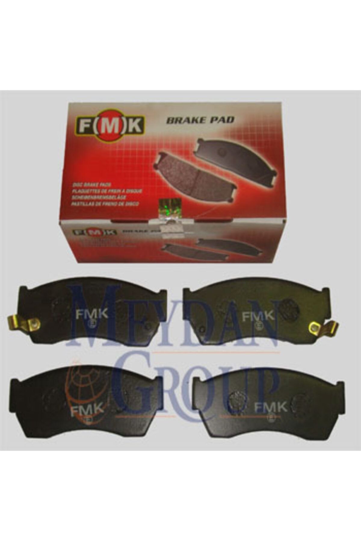 Suzukı Baleno- 95/98 Ön Fren Balatası (disk) (107,4x40x15) (fmk) 55200-60b11