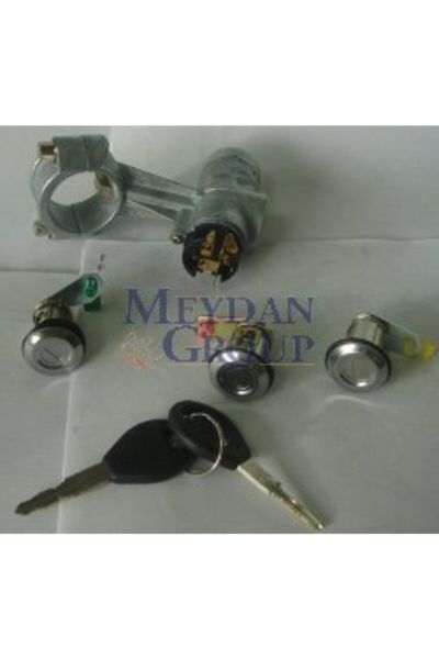 Uyumlu  Nıssan Mıcra- K11- 93/97 Kontak Kilit Seti (3lü) (kontak/kapı/bagaj) (termikli) 99810-10s00