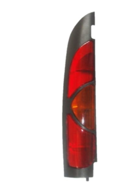 Renault Kangoo 98/03 Stop Lambası Sol Kırmızı/sarı Siyah Çerçeveli (Yana Açılan Tip) (Famella)