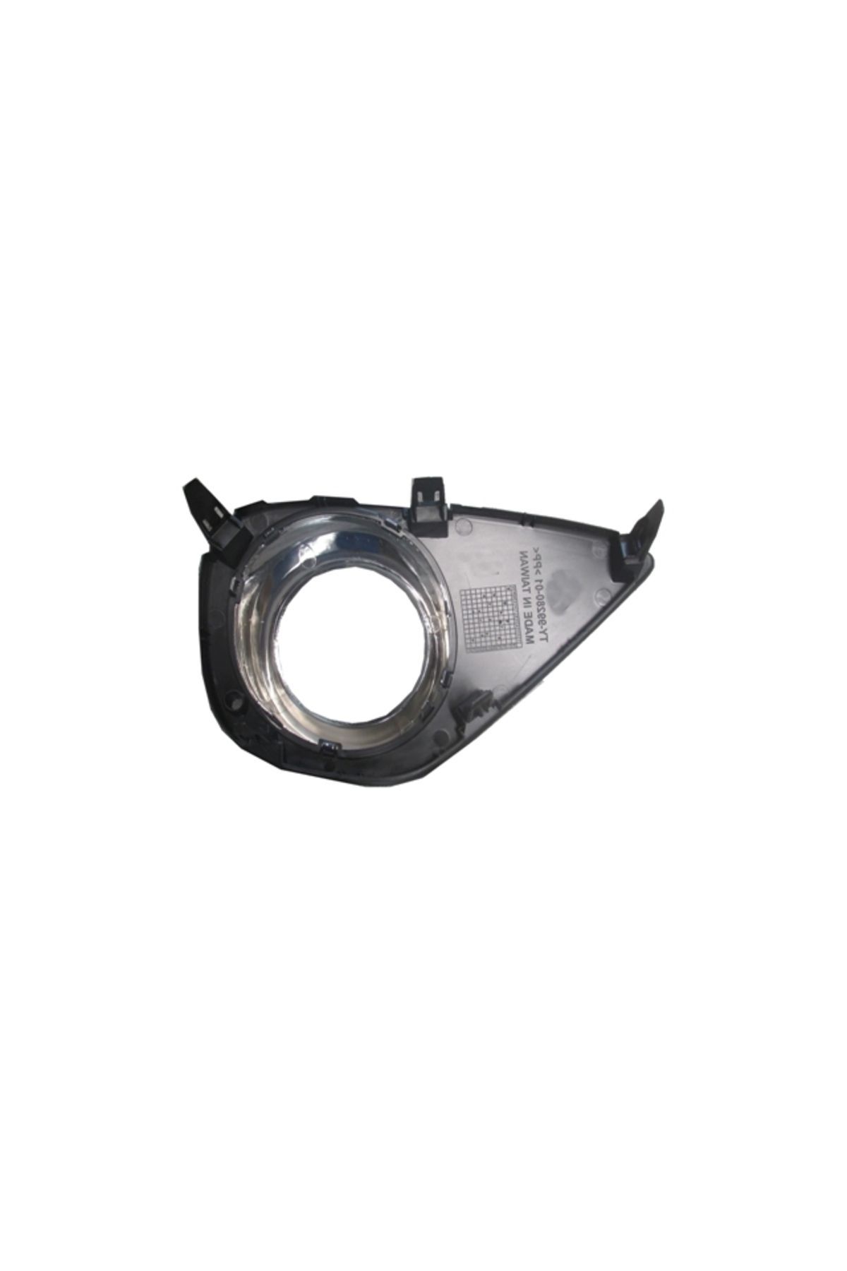 TOYOTA YARIS- 14/16; SİS LAMBA KAPAĞI SAĞ SİYAH (SİS DELİKLİ) (NİKELAJ ÇERÇEVELİ)(TW)