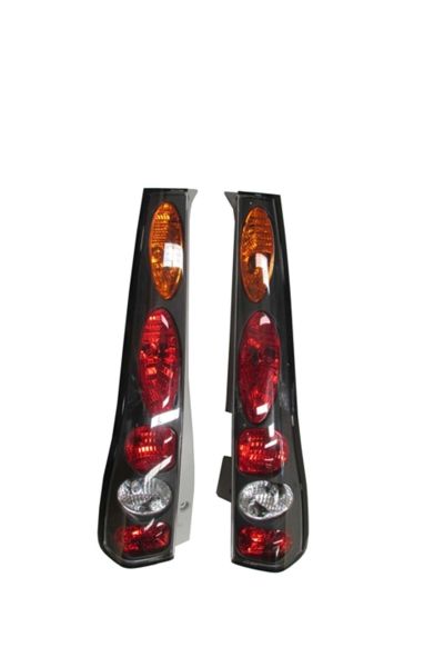 Crv- 02/04; Modifiye Stop Lambası Sağ/sol Set 2 Parça Sarı/kırmızı/beyaz Siyah Çerçeveli