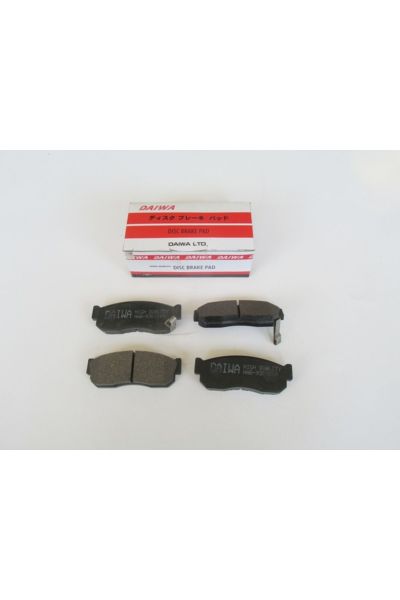 Nissan Sunny B11 Cd17 84/88 Uyumlu Ön Fren Balatası Dizel Tip (Disk) (108,6x37x16) (Daıwa)