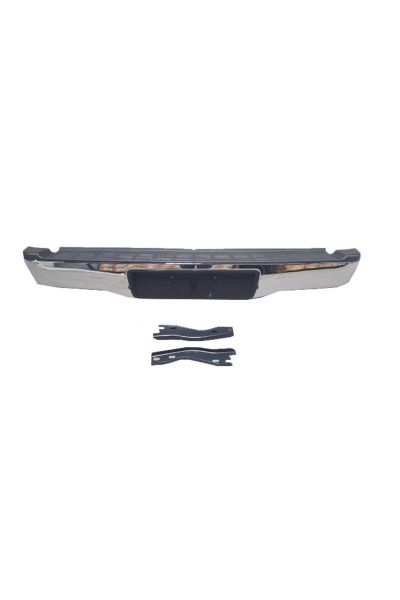 Ford Ranger Pick Up 07/09 Arka Tampon Nikelajlı (Plaka Takılan Tip) (Bağlantı Ayaklı)(fpı)