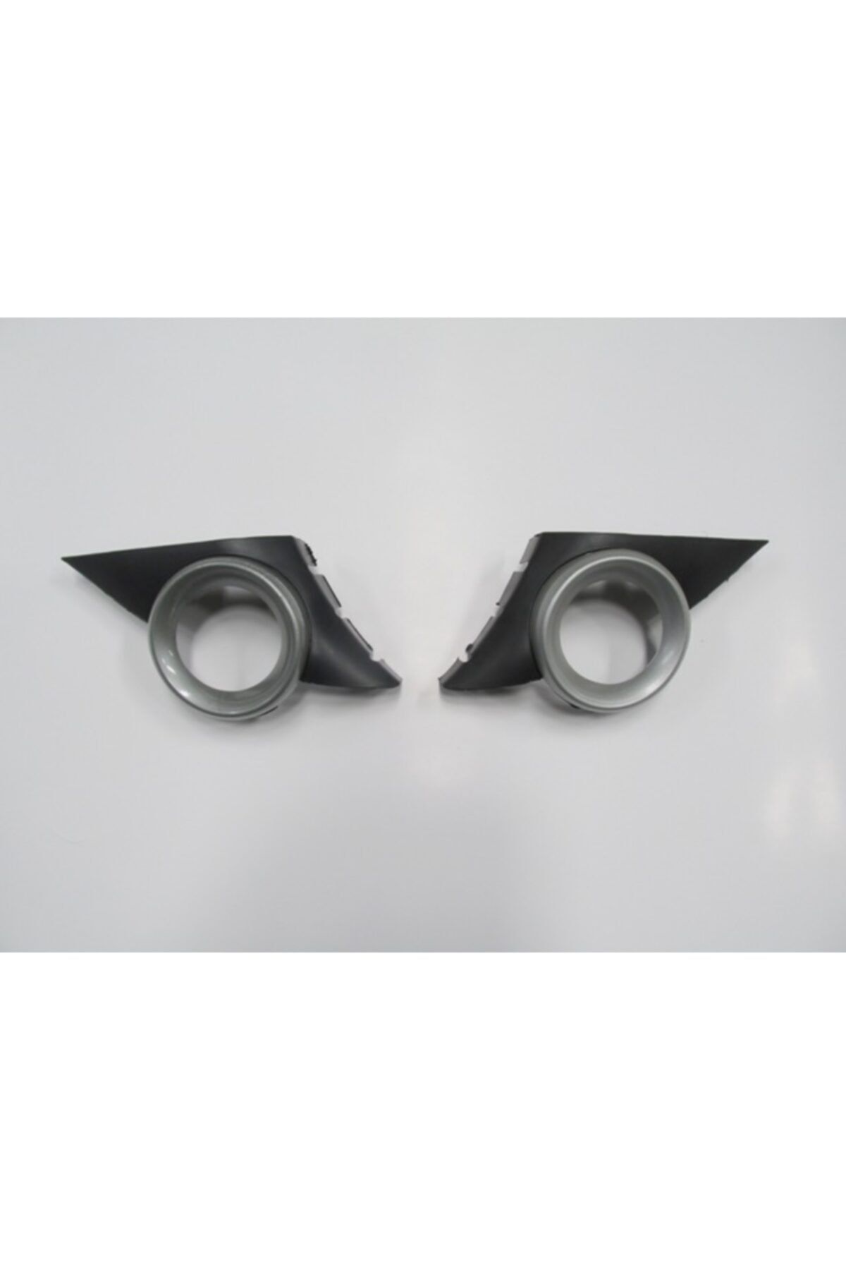 Peugeot 207- 06/09 Sis Lamba Kapağı Sağ/sol Set (2 PARÇA) Sis Delikli Çerçevesi Gri 7452.hx
