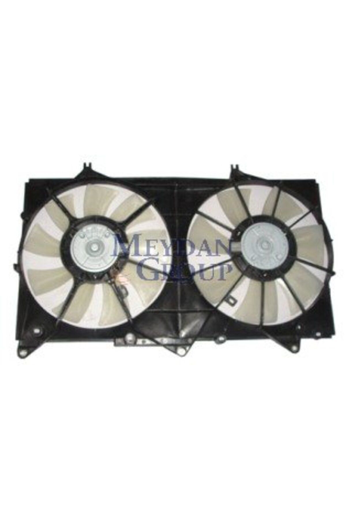 Toyota Camry 01/04 Radyatör Ve Klima Fan Davlumbazı Çiftli Komple (9+7 Kanat)