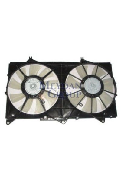 Toyota Camry 01/04 Radyatör Ve Klima Fan Davlumbazı Çiftli Komple (9+7 Kanat)